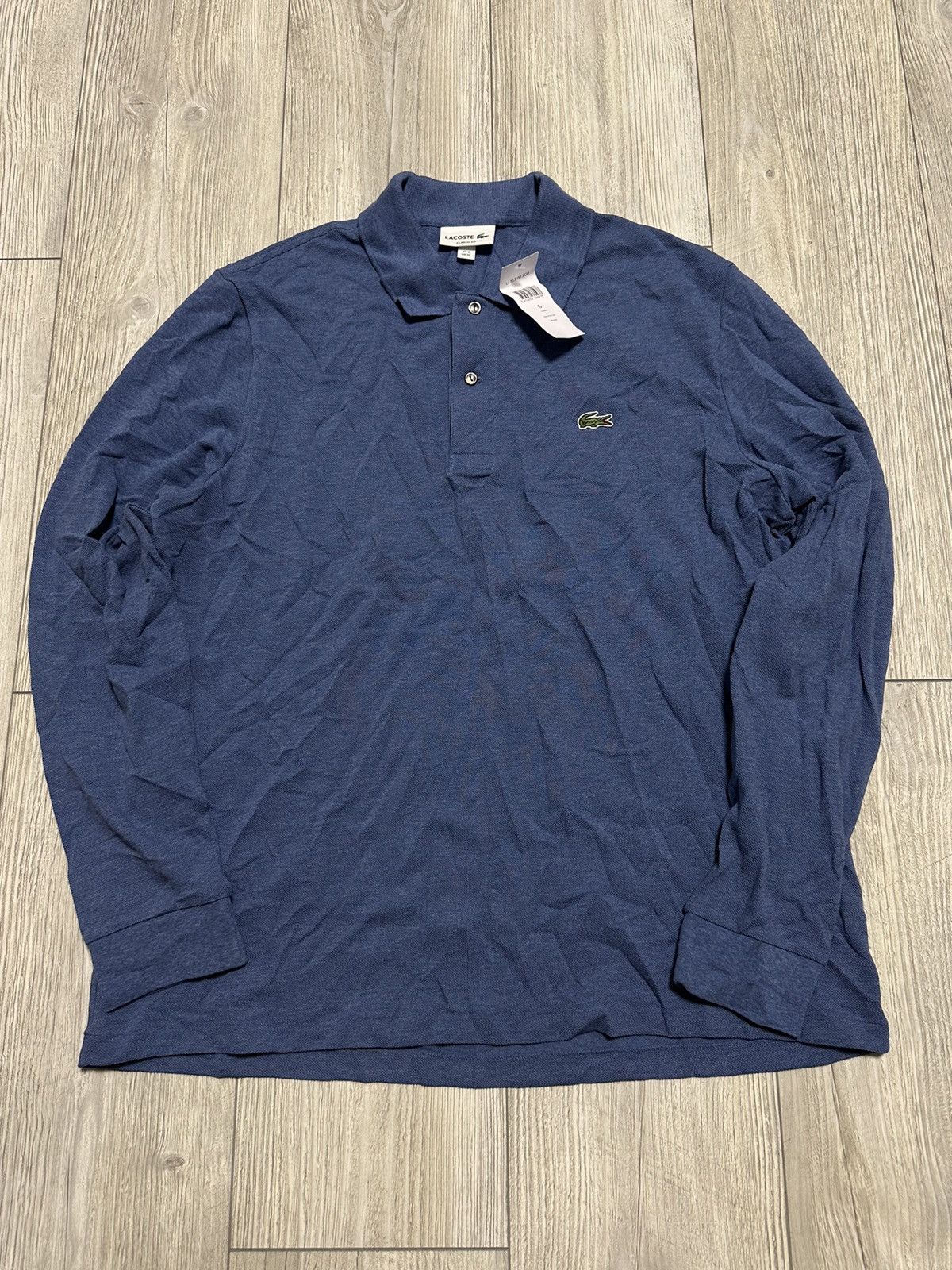 Lacoste 🔥New Lacoste Polo Shirt Long Sleeve Rugby Luxury🔥 Size US XL / EU 56 / 4 - 1 Thumbnail