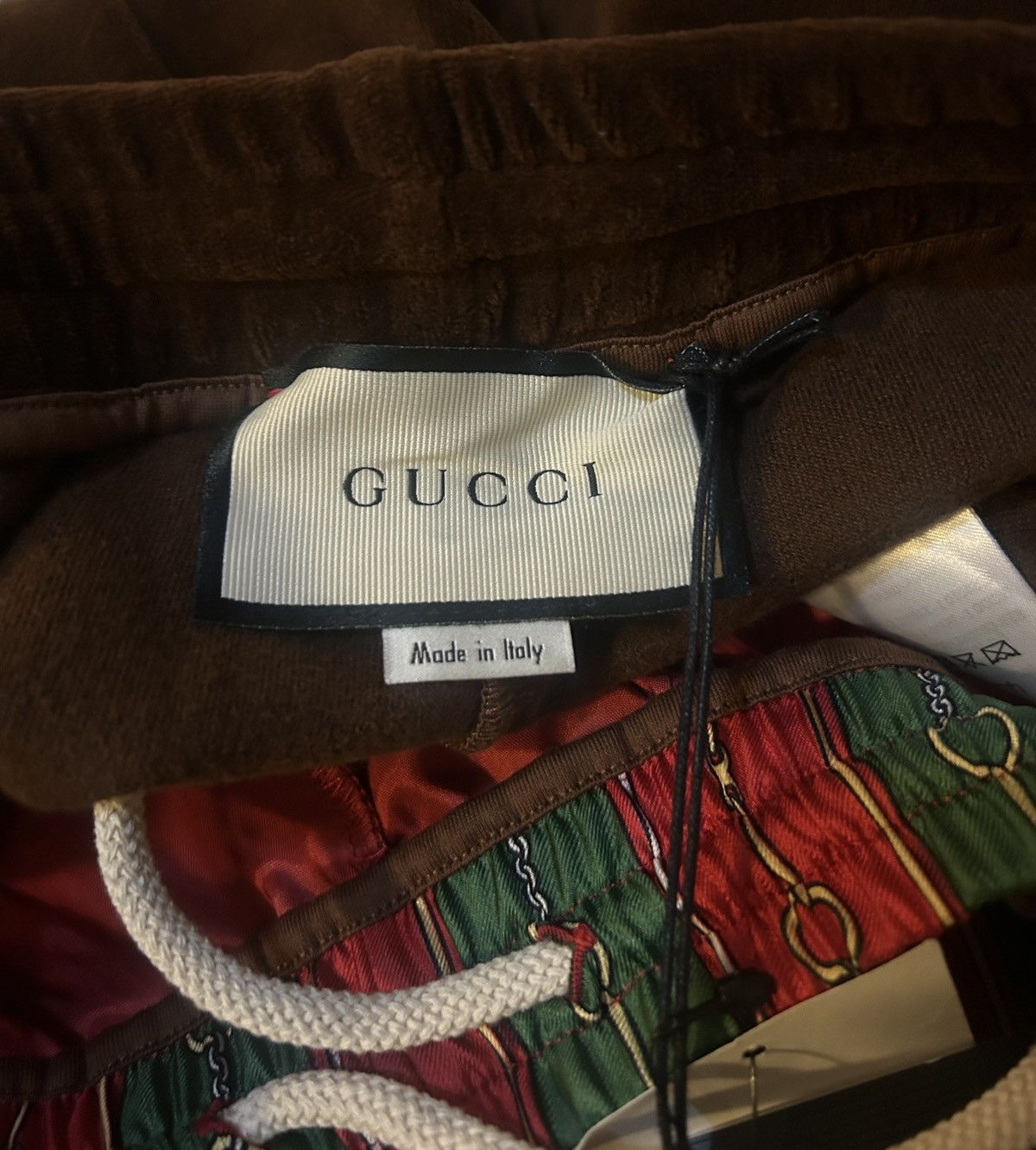 Gucci Gucci Chain Print Cotton Chenille Short Pants size L Size US 36 / EU 52 - 3 Thumbnail