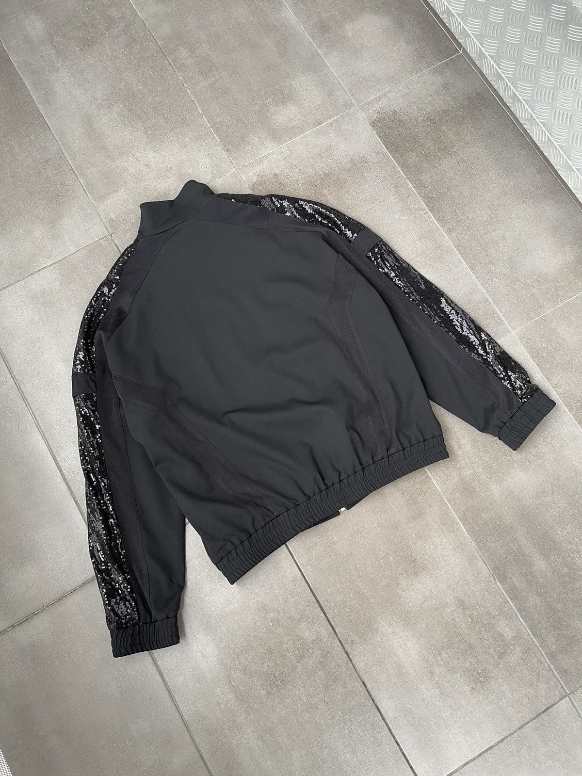 Other !DS! SS22 Koche Sequin Embroidered Logo Black Bomber Jacket Size US L / EU 52-54 / 3 - 16 Thumbnail