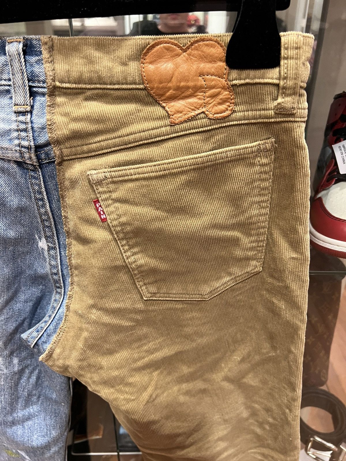 Number (N)ine Number (n)ine hybrid paint splatter denim corduroy pants Size US 30 / EU 46 - 4 Thumbnail