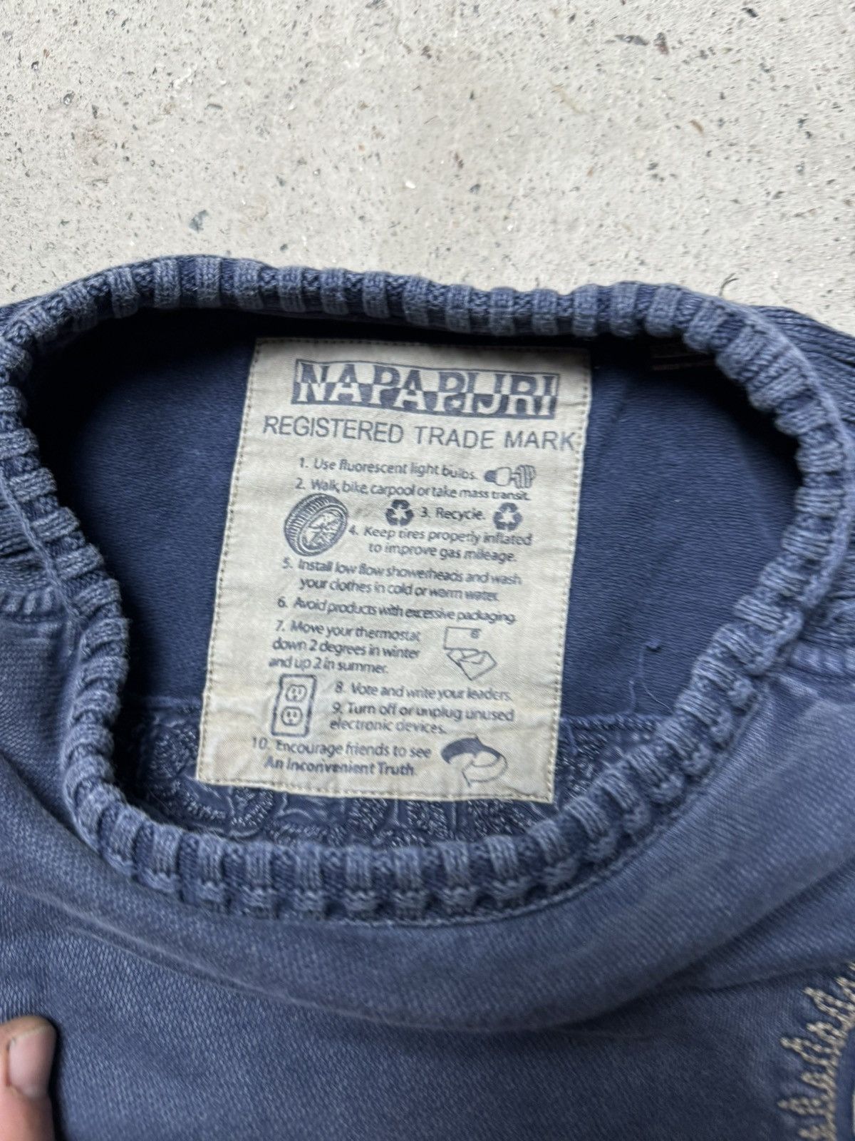 Napapijri × Vintage Vintage Y2K Napapijri Embroidered Expedition Knitted Sweater Size US M / EU 48-50 / 2 - 5 Thumbnail
