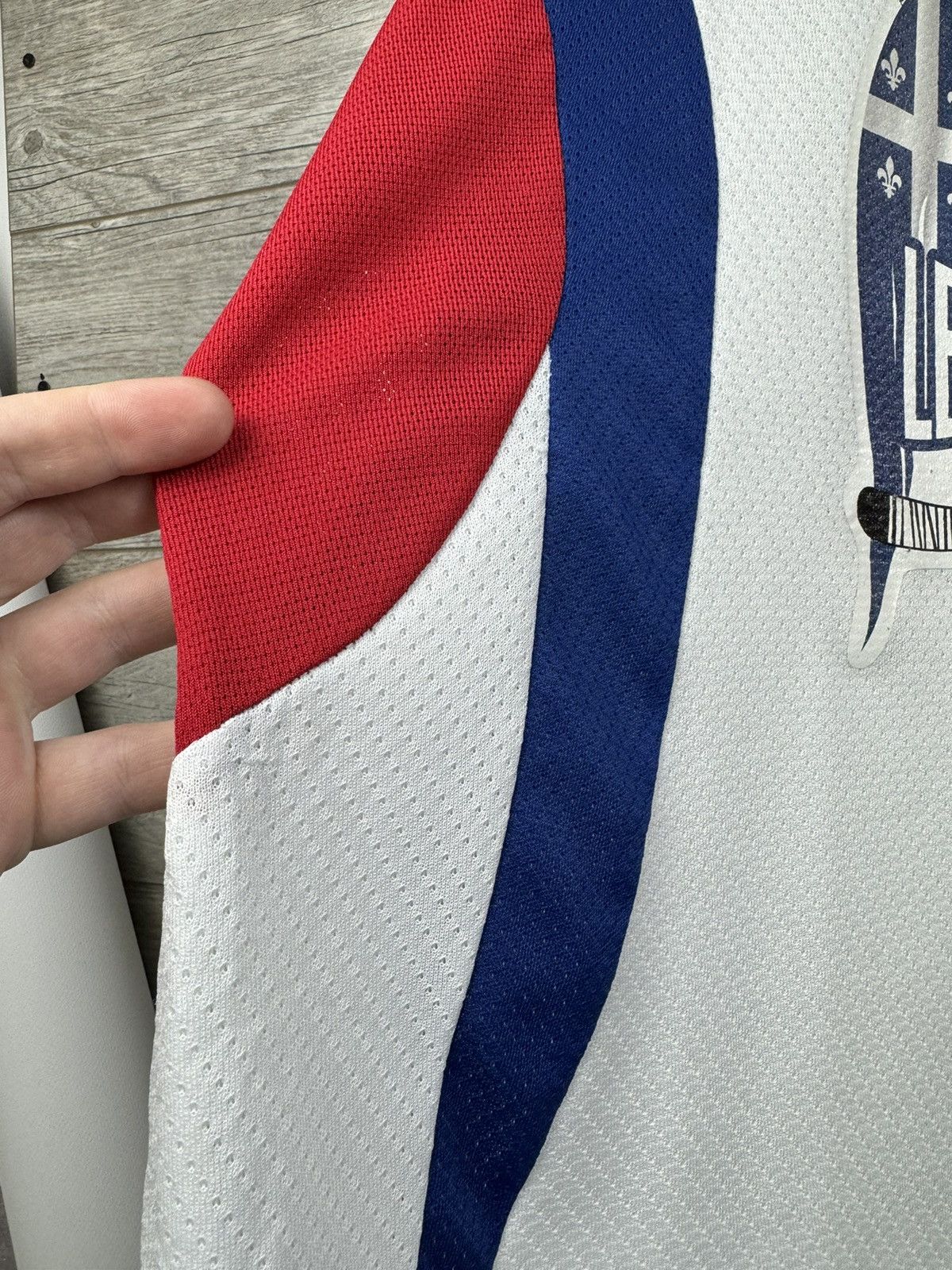 Vintage KAMAZU HOCKEY JERSEY LES BRAGONS #97 RARE VINTAGE Size US L / EU 52-54 / 3 - 8 Thumbnail