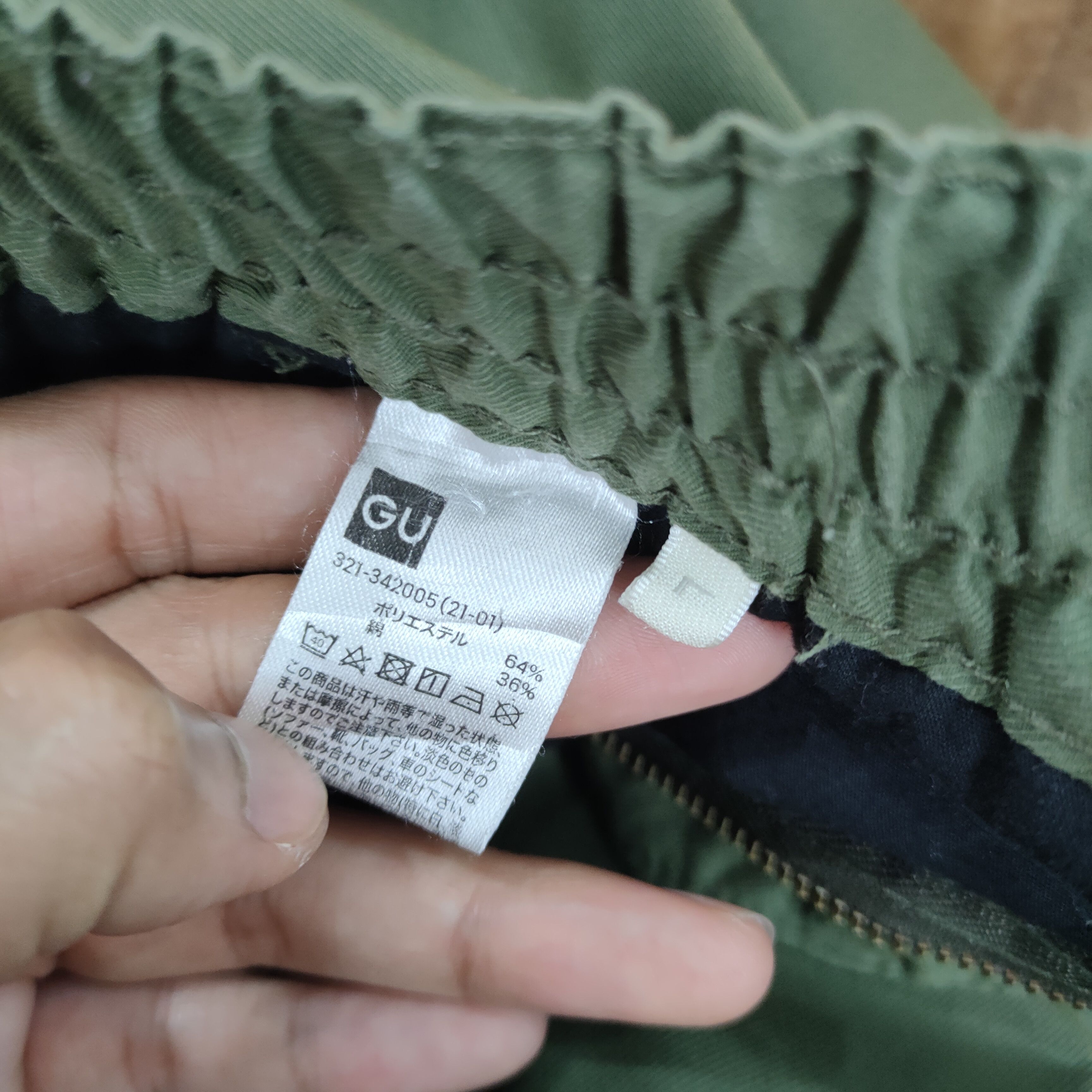 Japanese Brand JAPANESE BRAND SPRING WAIST BAGGY CARGO PANTS Size US 34 / EU 50 - 10 Thumbnail