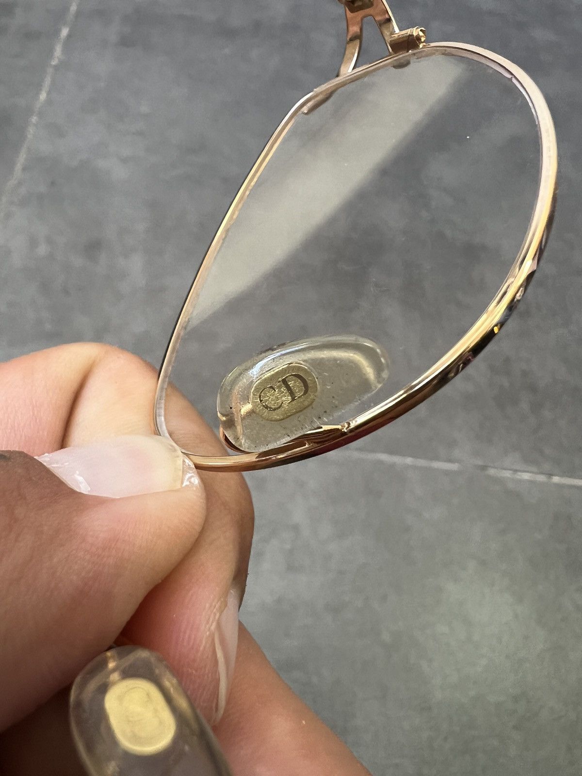 Dior Dior CD logo chain iconic y2k coquette core glasses Size ONE SIZE - 9 Thumbnail