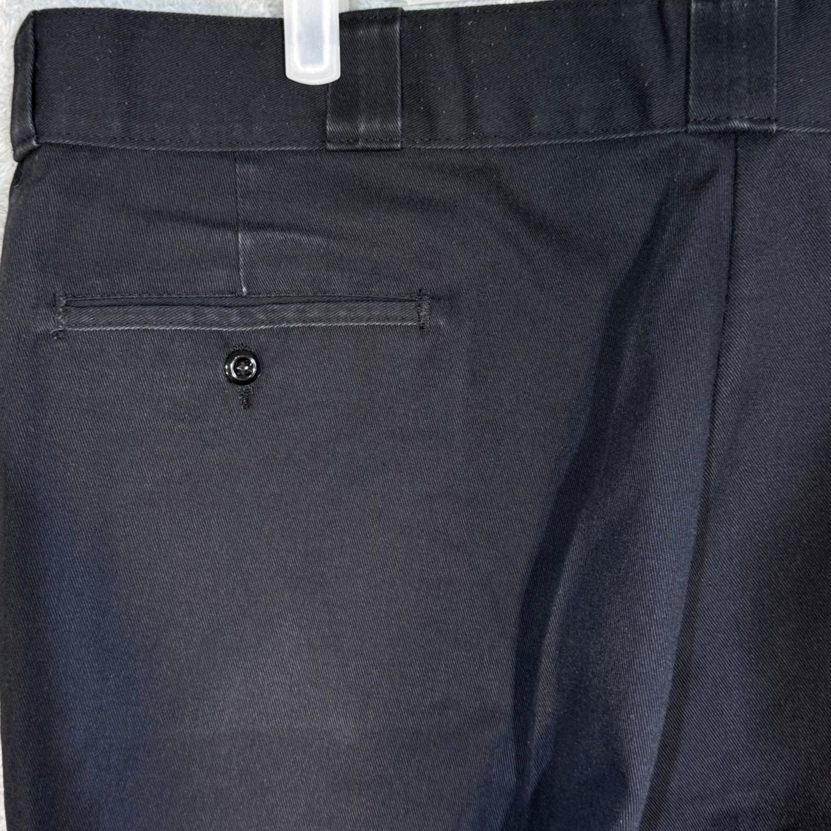 Dickies Dickies 874 Men’s Work Pants 44 x 30 Black Original Fit High Rise Workwear Size US 44 / EU 60 - 5 Thumbnail