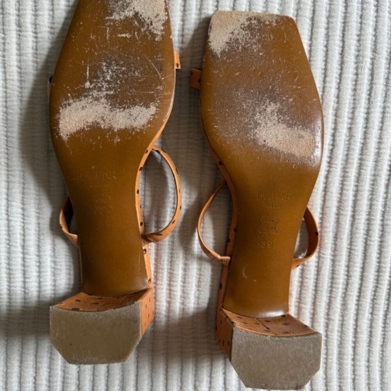 By Far By far TANYA NUDE OSTRICH EMBOSSED LEATHER Size US 9 / IT 39 - 6 Thumbnail