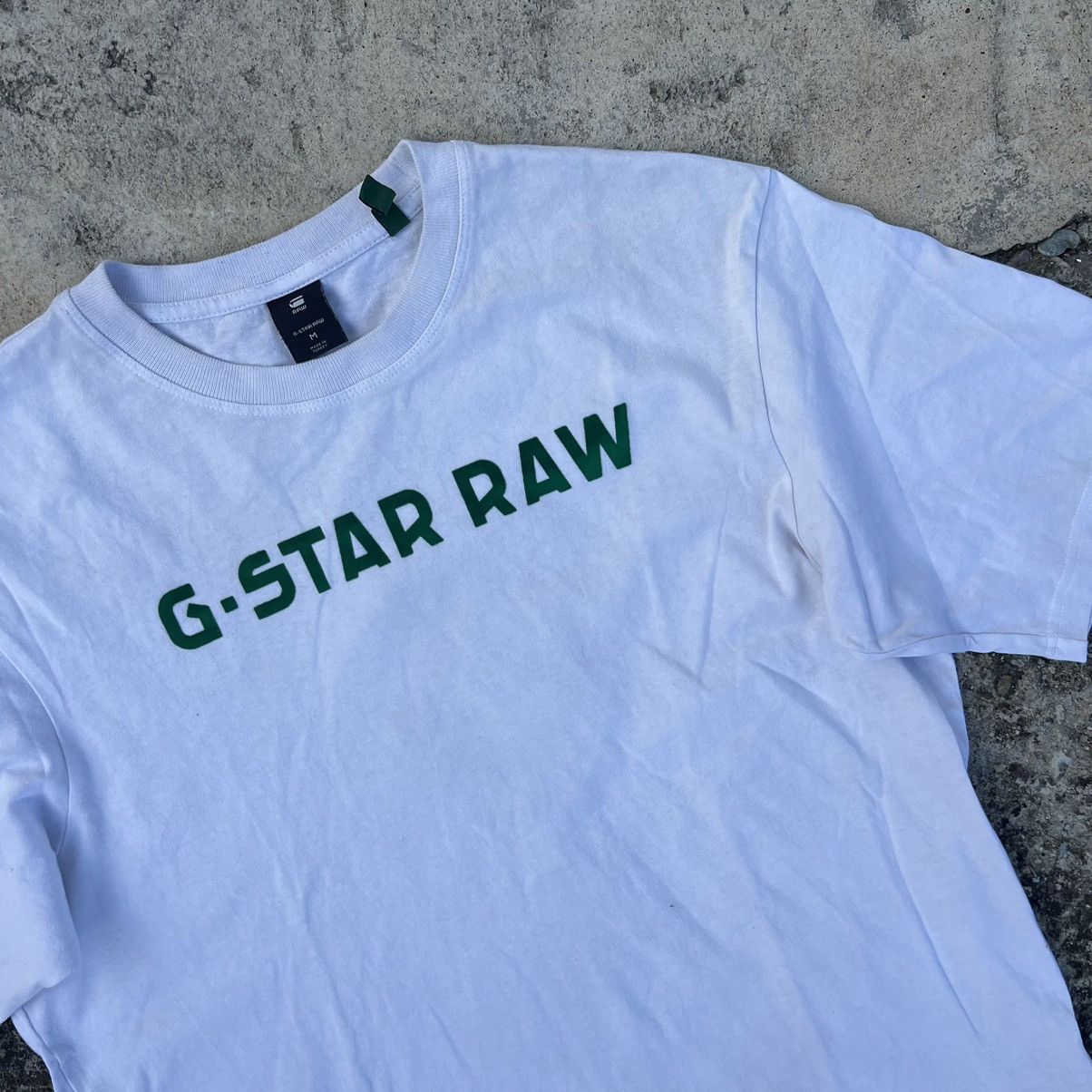 Oakley × Vintage G star Raw White T shirt y2k Vintage Size US L / EU 52-54 / 3 - 4 Thumbnail