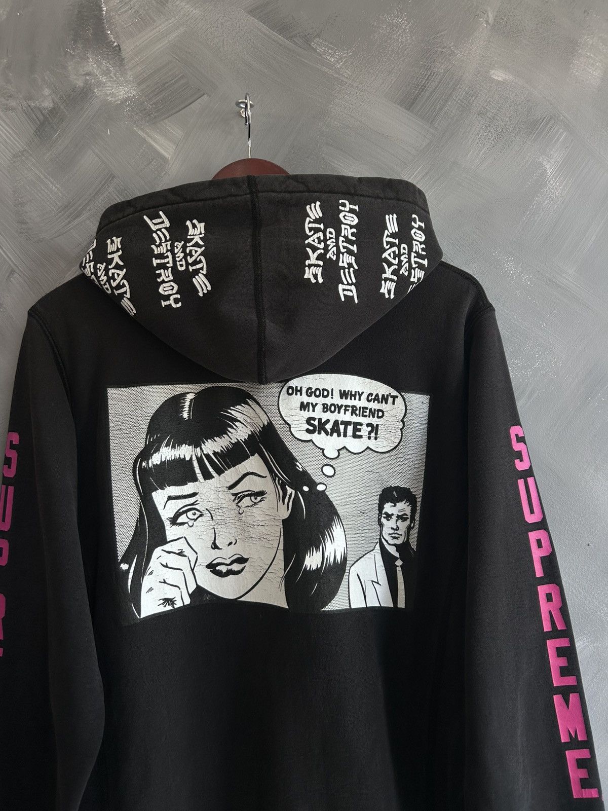 Supreme × Thrasher Supreme x Thrasher Boyfriend Hoodie Size US M / EU 48-50 / 2 - 5 Thumbnail