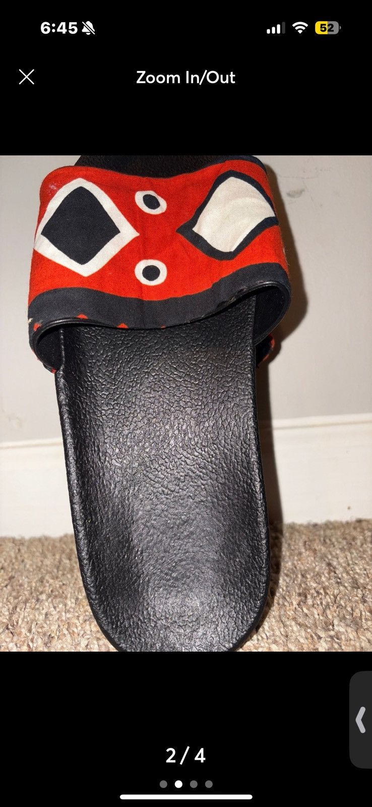 Other African homemade slippers Size US 8.5 / EU 41-42 - 3 Thumbnail