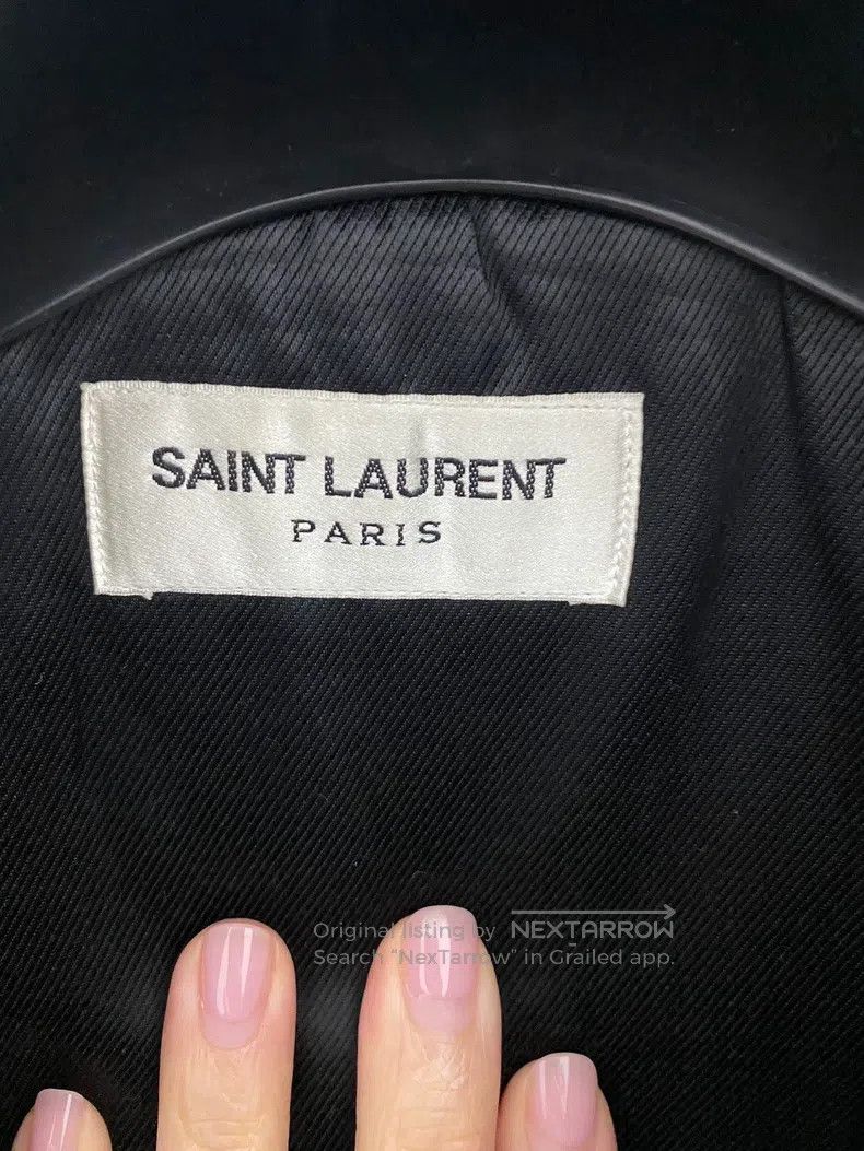 Saint Laurent Paris Saint Laurent Paris Sheepskin leather jacket Size XS / US 0-2 / IT 36-38 - 4 Thumbnail