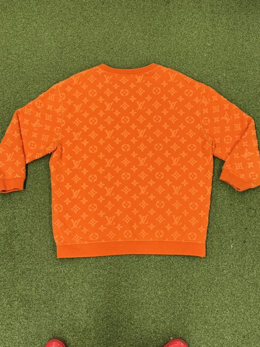 Lv discount orange sweater