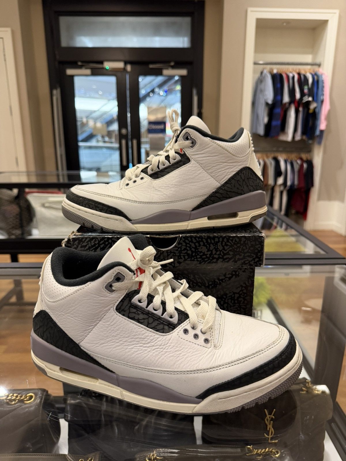 Jordan Brand Jordan 3 Retro ‘Cement Grey’ Size US 8.5 / EU 41-42 - 1 Thumbnail