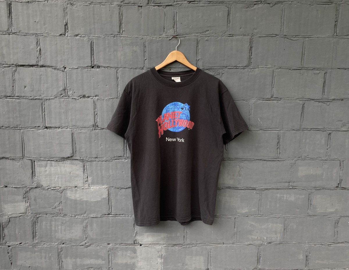 Planet Hollywood Planet Hollywood New York T-Shirt Faded Colour 1991 Size US L / EU 52-54 / 3 - 1 Thumbnail