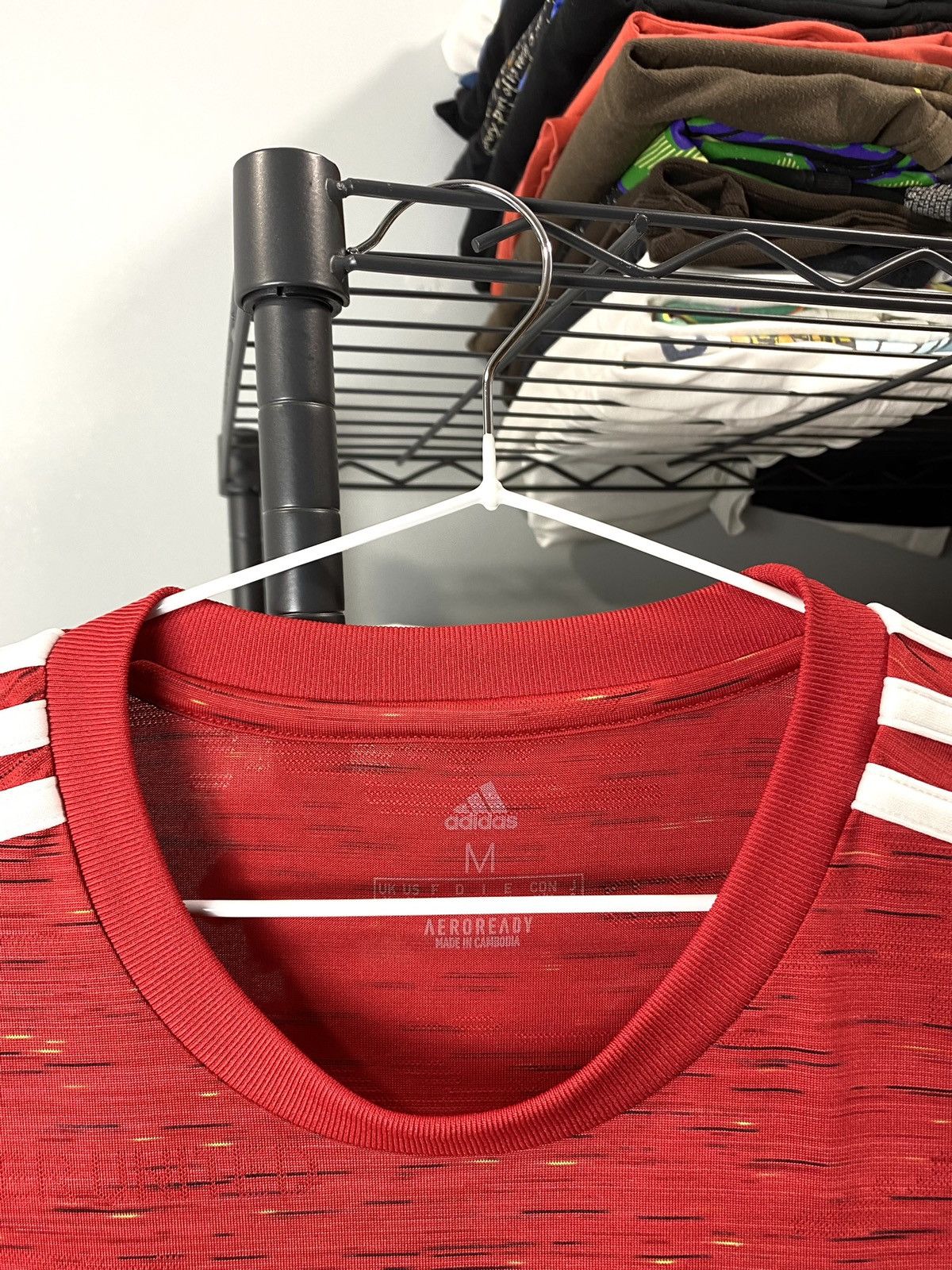 Nike 2020-21 Adidas Manchester United Soccer Jersey T Shirt Size US M / EU 48-50 / 2 - 9 Thumbnail