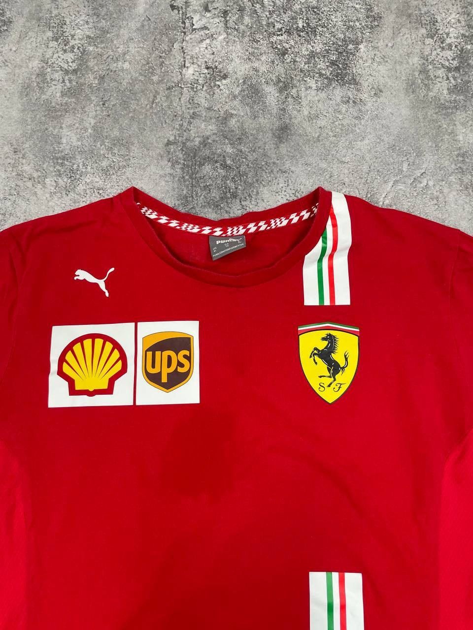 Puma Puma Scuderia Ferrari F1 Team Men T-Shirt Red Size US XL / EU 56 / 4 - 2 Thumbnail