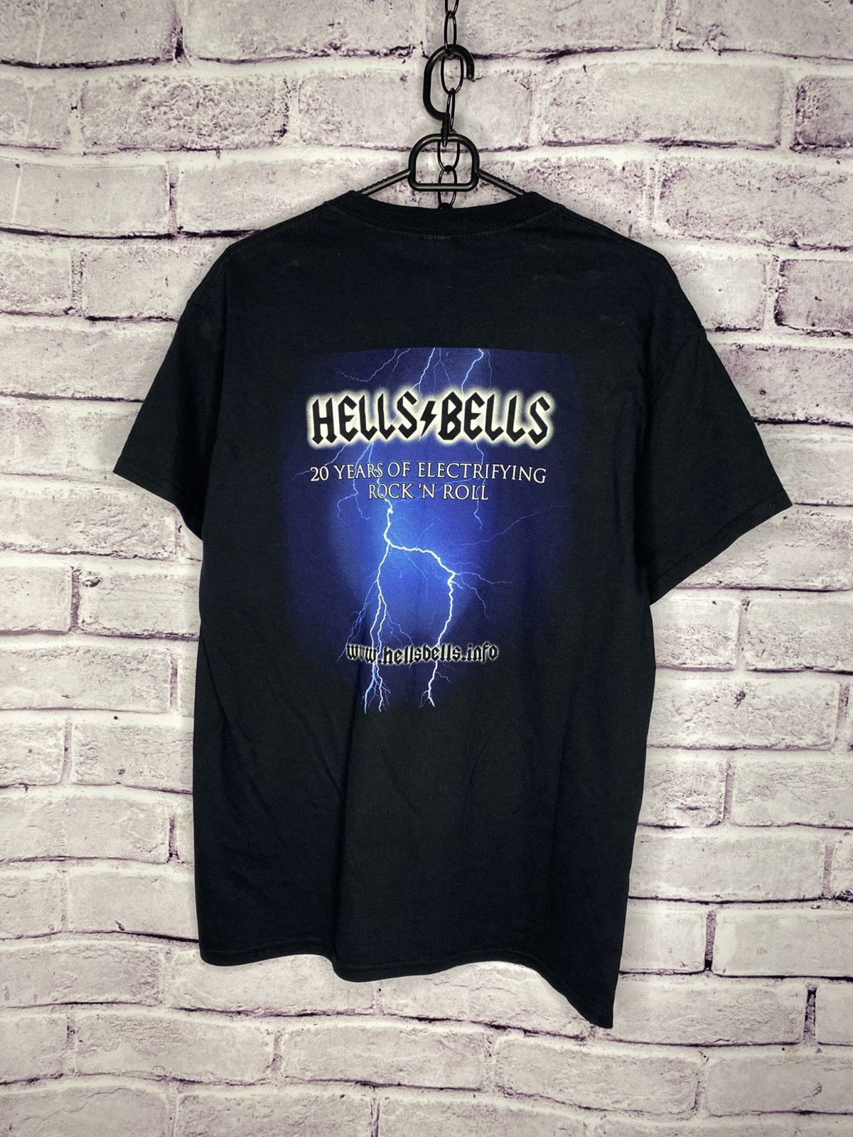 AC/DC Men's T-Shirt AC/DC Hells Bells Est 1996 A Tribute To Tee Size US M / EU 48-50 / 2 - 7 Thumbnail