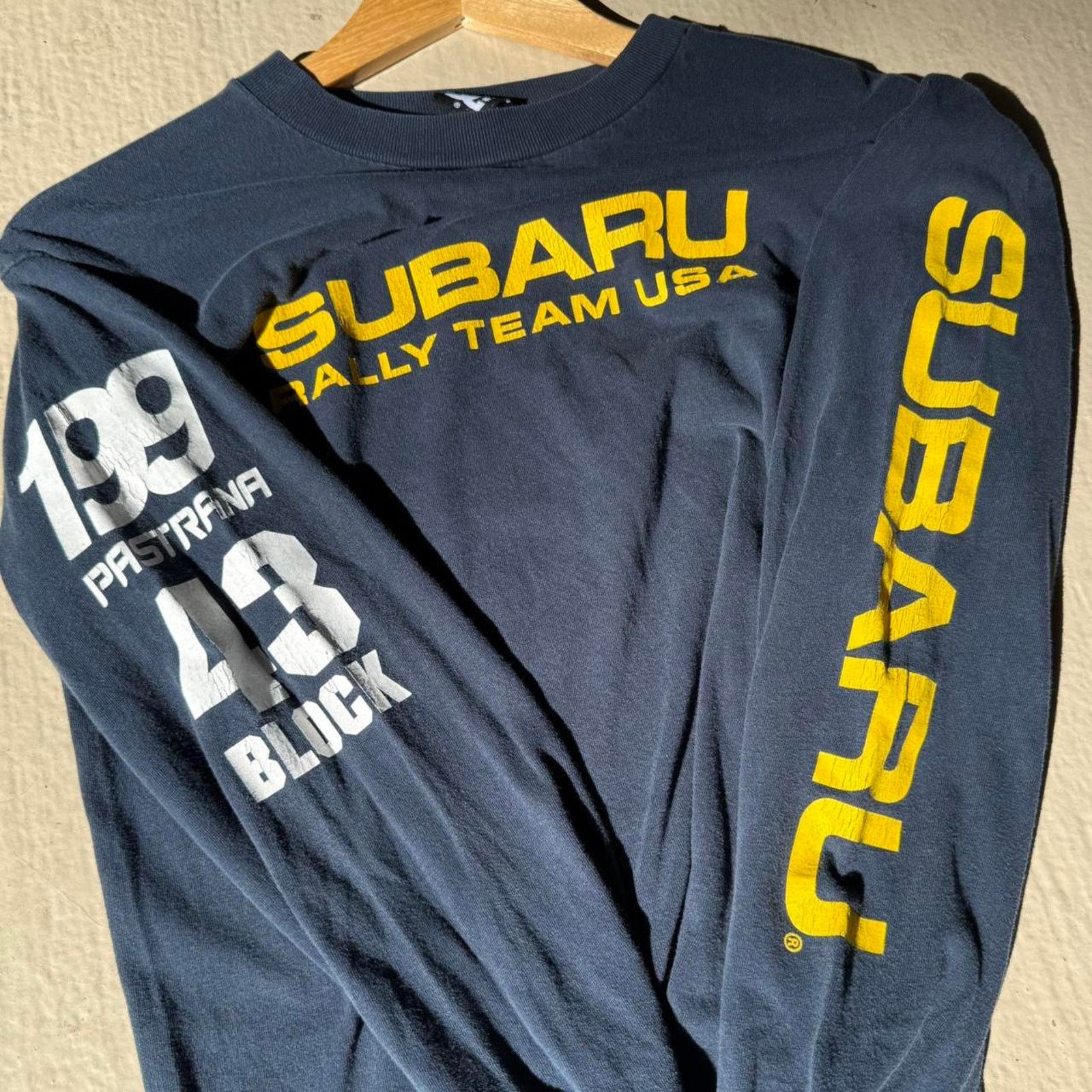 DC Subaru Rally Team x DC Skate Men's M Navy Longsleeve Size US M / EU 48-50 / 2 - 5 Thumbnail