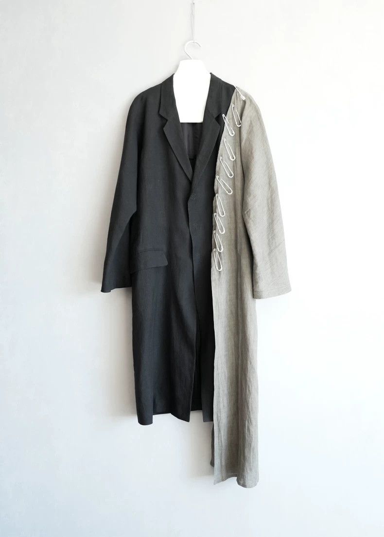 Yohji Yamamoto Yohji Yamamoto24SS Big Pin Knot Coat 2503-Nextarrow Size US M / EU 48-50 / 2 - 1 Thumbnail