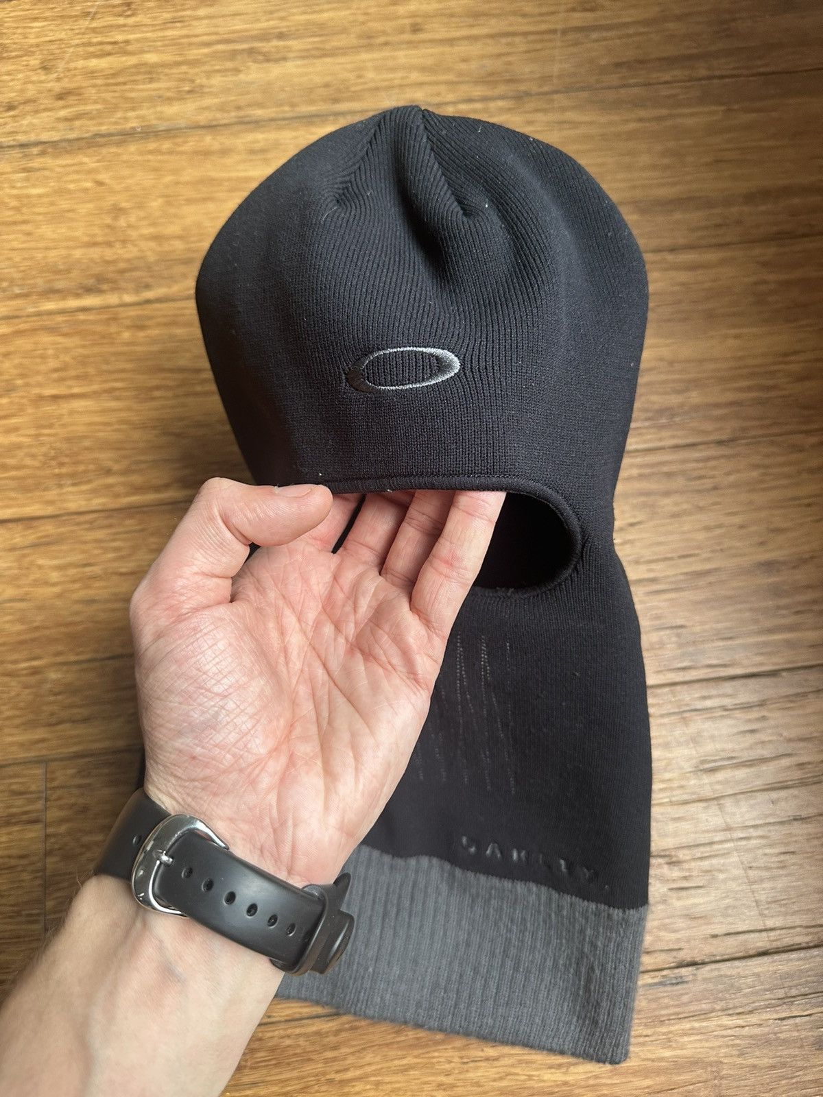 Oakley Oakley Vintage Balaclava Cagoule 3 in 1 Beanie Black bonnet Size ONE SIZE - 3 Thumbnail