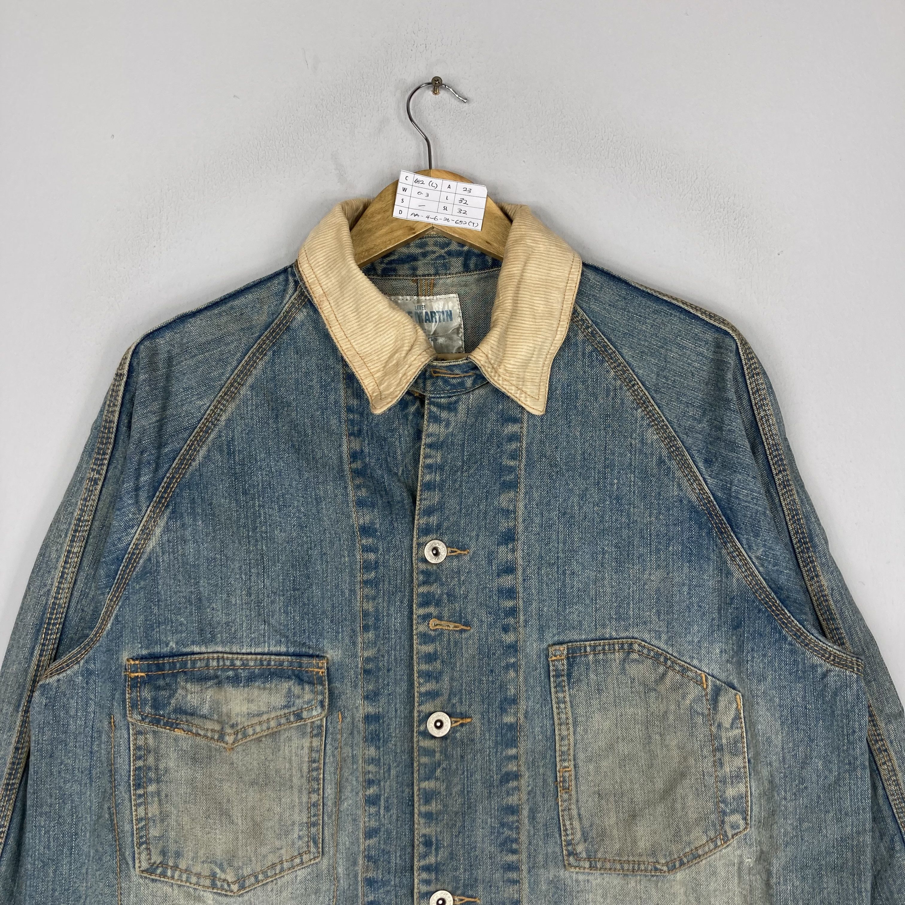 Vintage Vintage JOE MARTIN Denim Chore Jacket Four Pocket Size US L / EU 52-54 / 3 - 4 Thumbnail