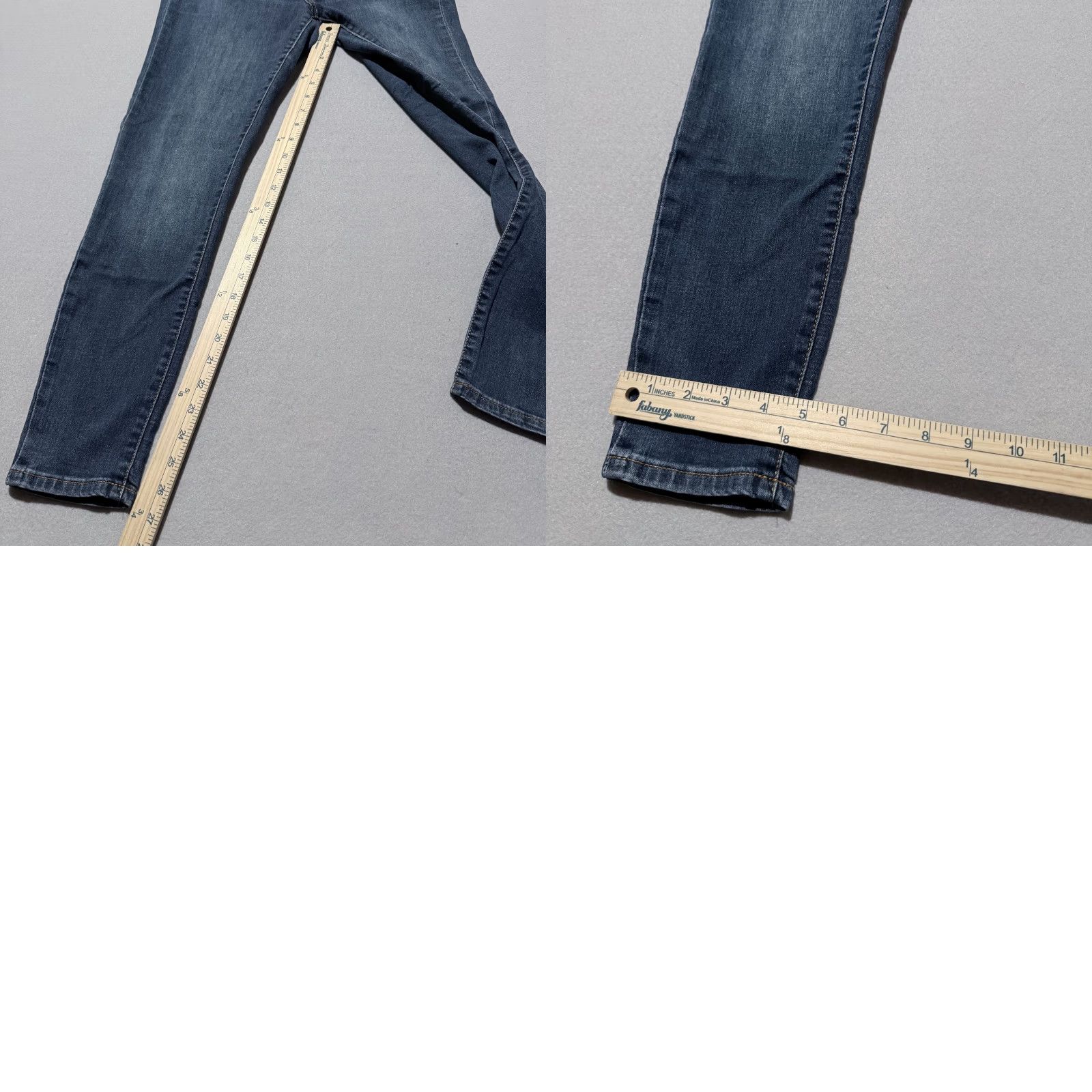Banana Republic Banana Republic Skinny Jeans Women's Blue Denim Stretch High Rise Zip Fly - 8 Size 30" / US 8 / IT 44 - 9 Thumbnail