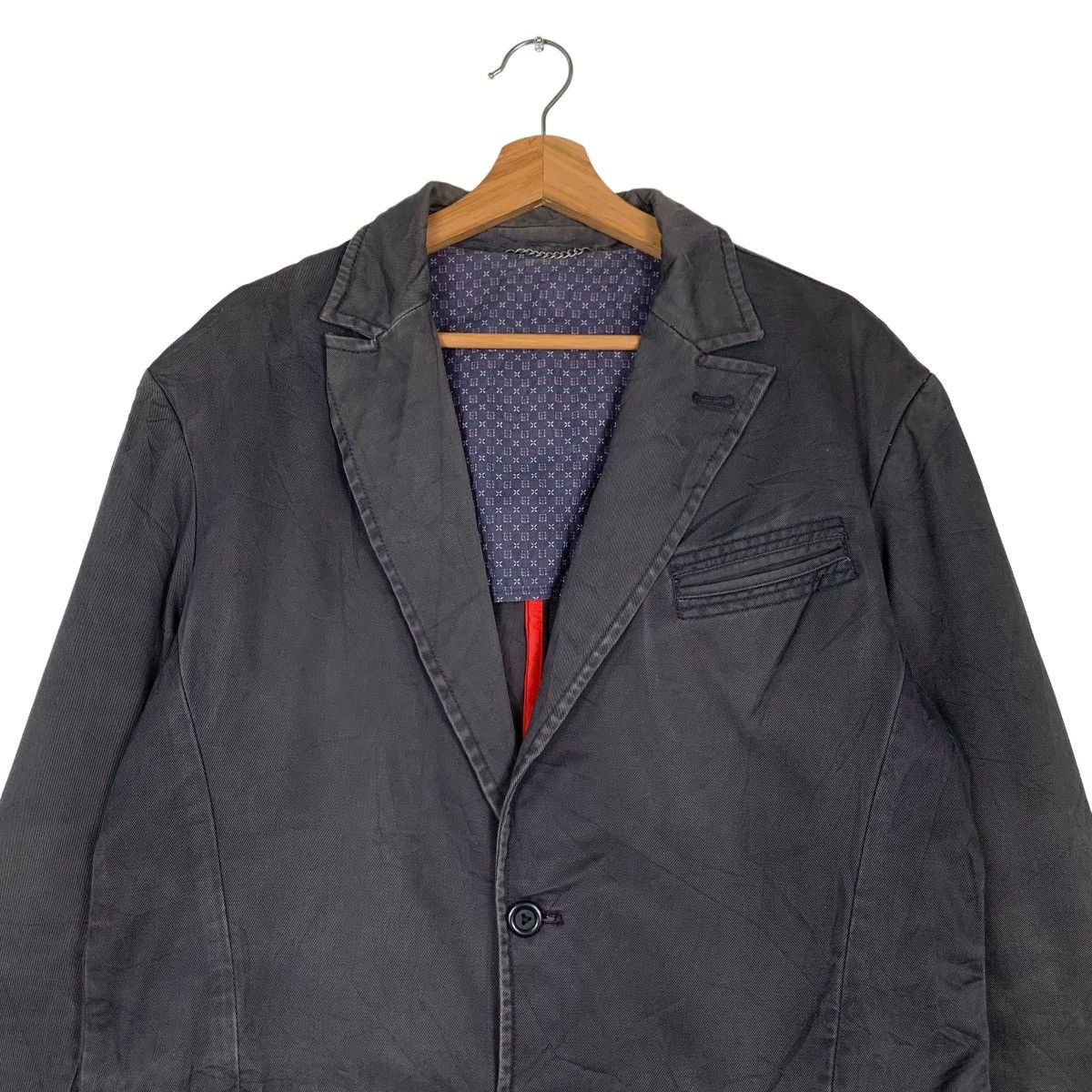 Diesel DIESEL Casual Jacket #0021-C2 Size US XL / EU 56 / 4 - 3 Thumbnail