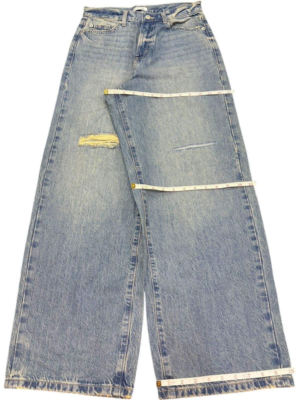 Vintage Lowrys Farm Distress Ultra Wide Baggy Jeans