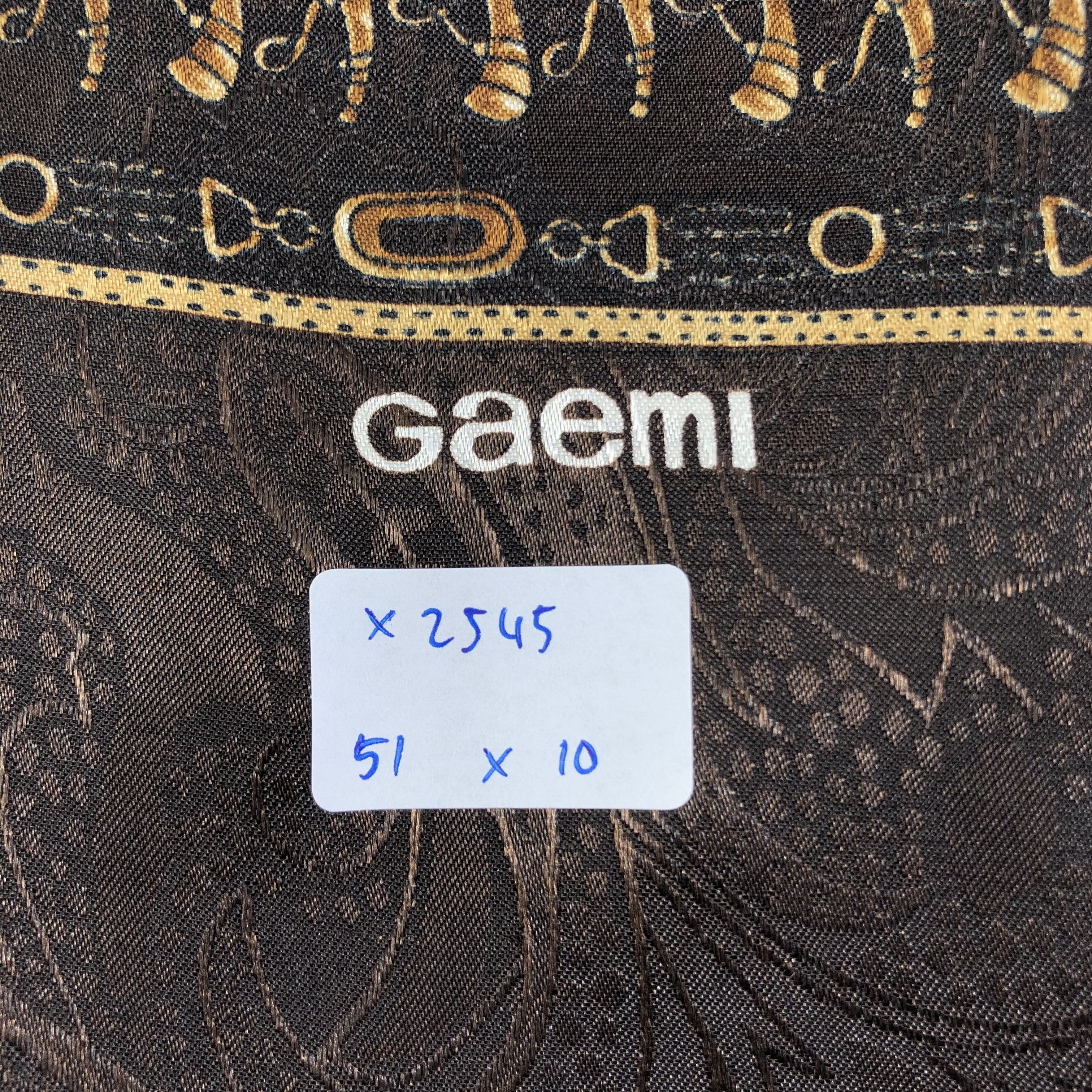 Vintage Vintage Gaemi Silk Scarf Size ONE SIZE - 5 Thumbnail
