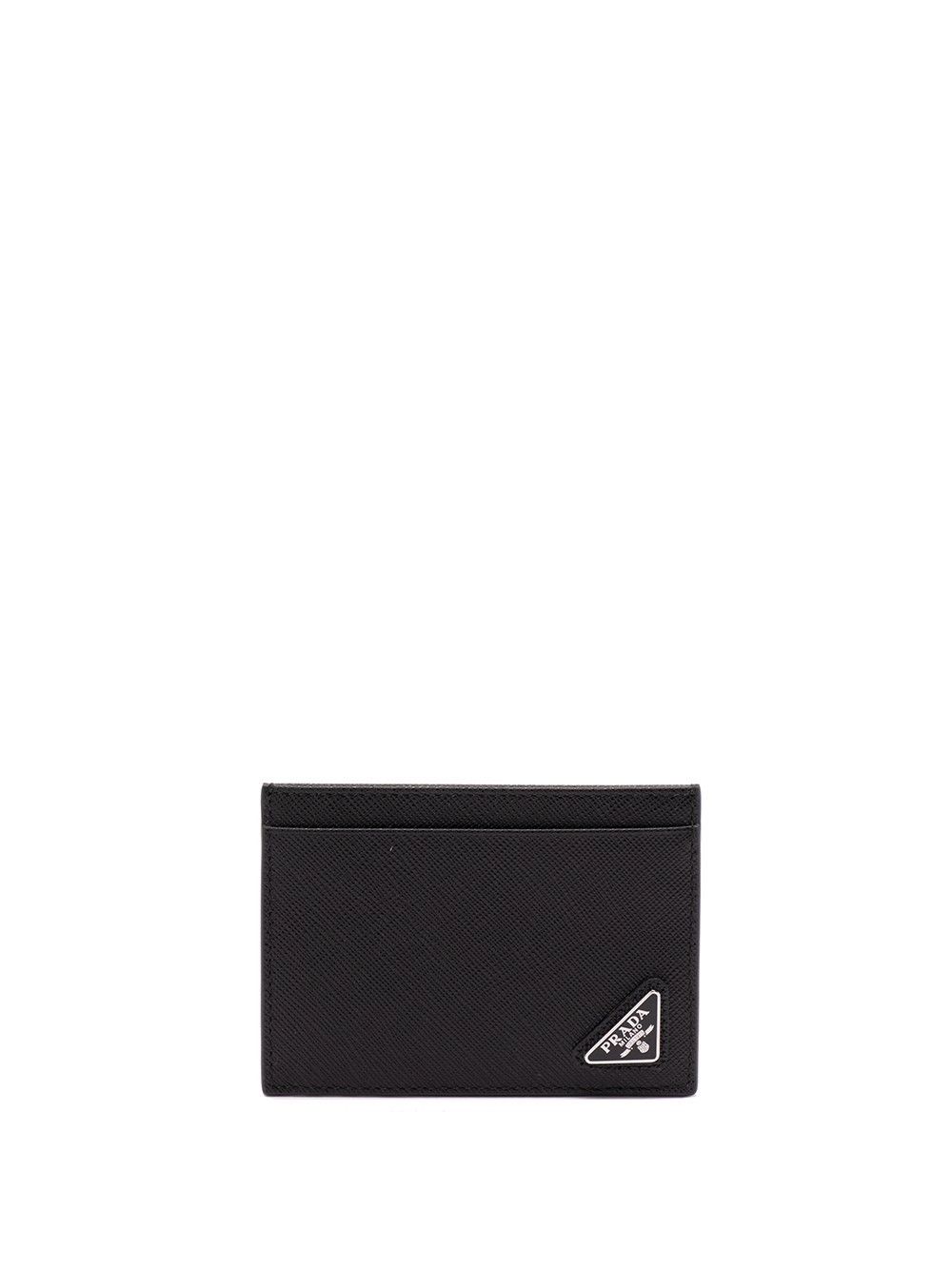 Prada Saffiano Leather Card Holder Size ONE SIZE - 1 Thumbnail