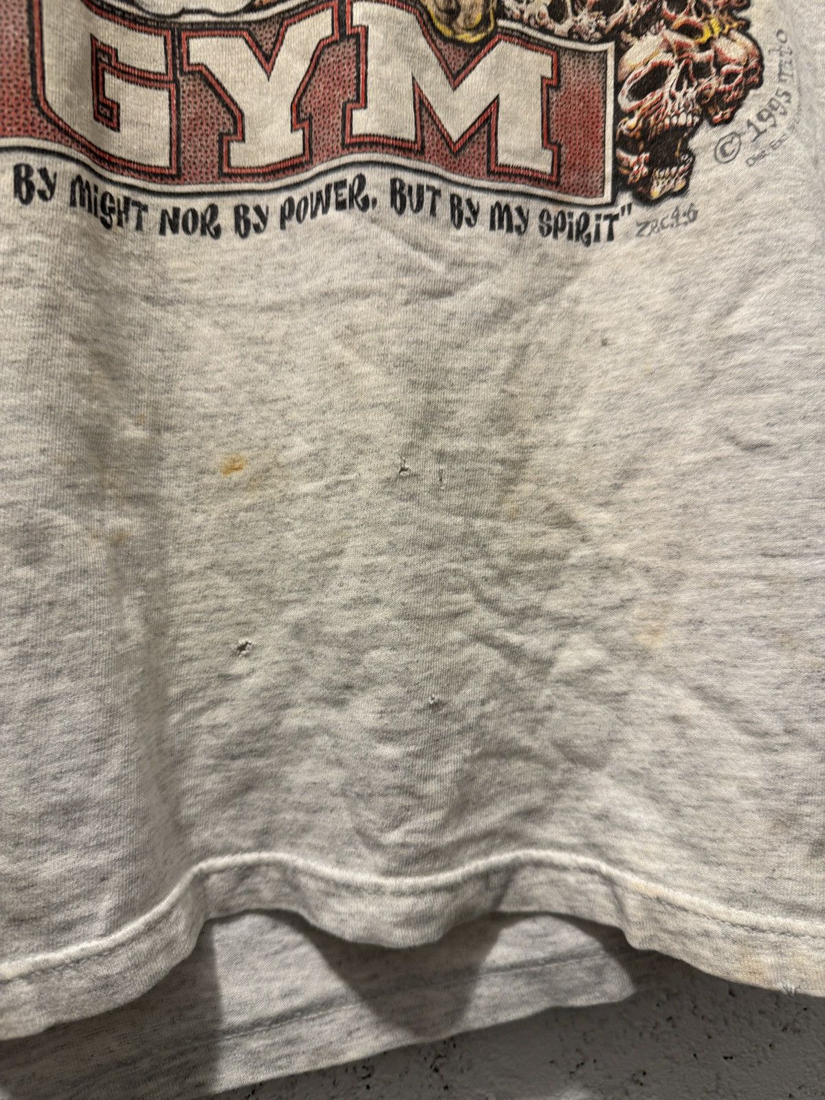 Vintage *RARE* VTG 1995 LORD’S GYM GOD BODYBUILDING NO SWEAT TEE Size US M / EU 48-50 / 2 - 5 Thumbnail
