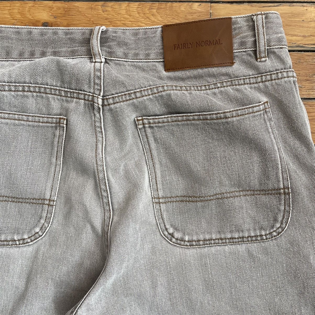 Other Fairly Normal Beige Jeans Size US 32 / EU 48 - 5 Thumbnail