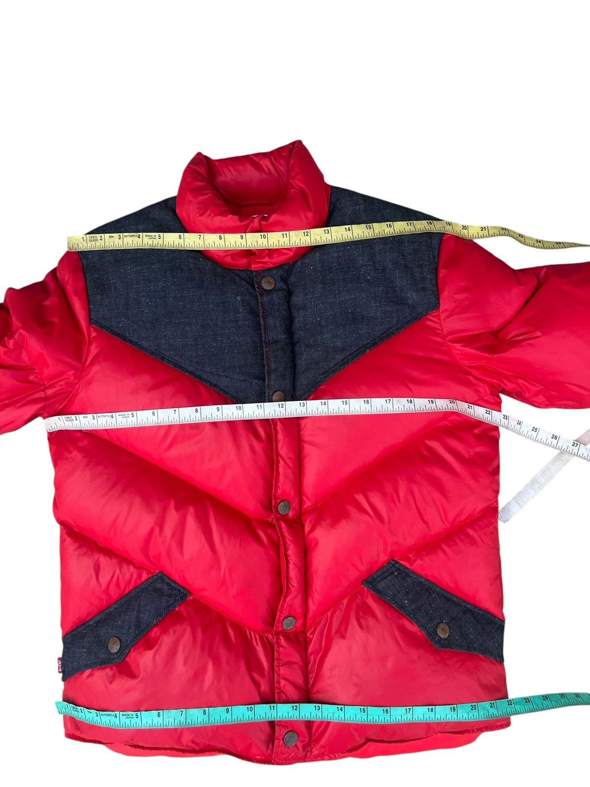 Levi's Vintage 2006 Levi's Red Tab Down Puffy Jacket Winter Warm Size US L / EU 52-54 / 3 - 2 Thumbnail