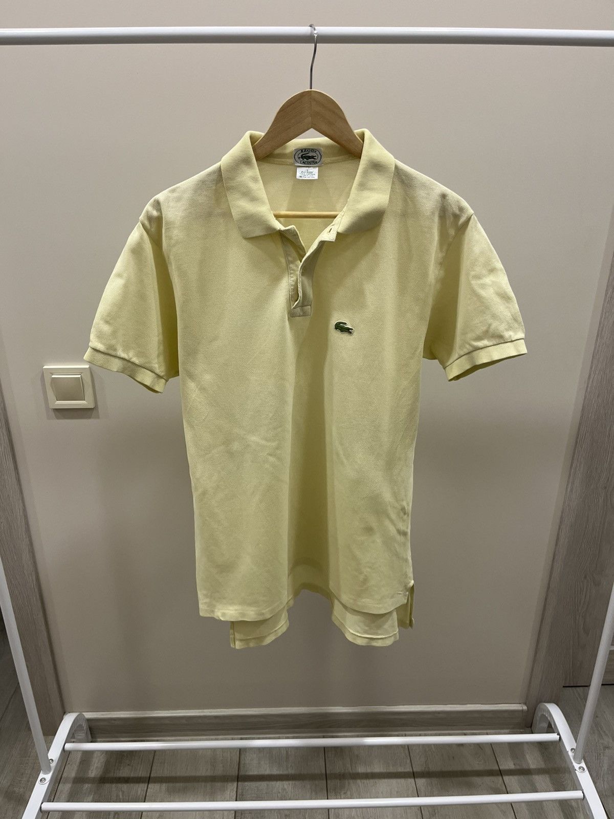 Lacoste Vintage 80s Lacoste Izod Polo T Shirt Made in USA Size L Size US L / EU 52-54 / 3 - 1 Thumbnail