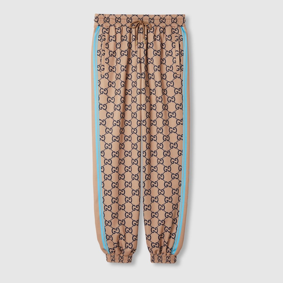 Gucci o1s1wg110925 Technical Jersey GG Print Jogging Pant Size US 40 / EU 56 - 1 Thumbnail