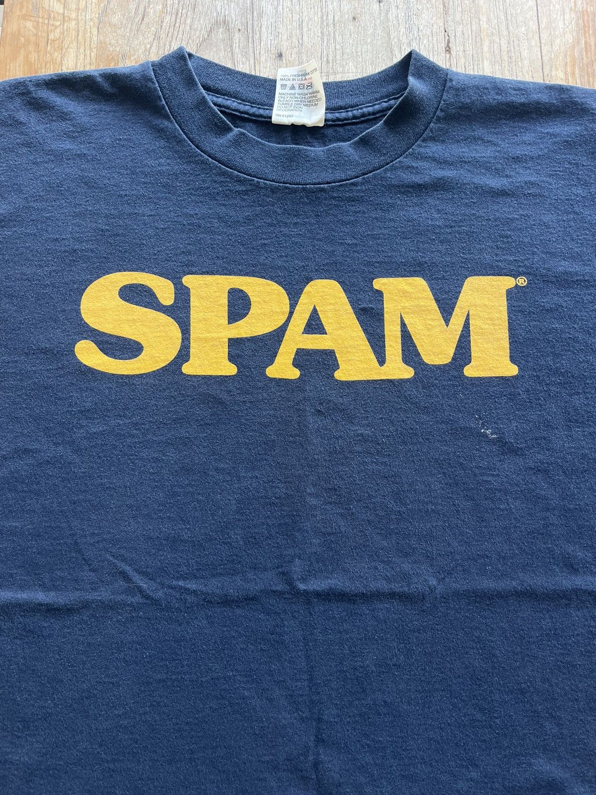 Junk Food × Vintage Vintage SPAM 90’s Big Logo Company Tshirt Size US XL / EU 56 / 4 - 3 Thumbnail