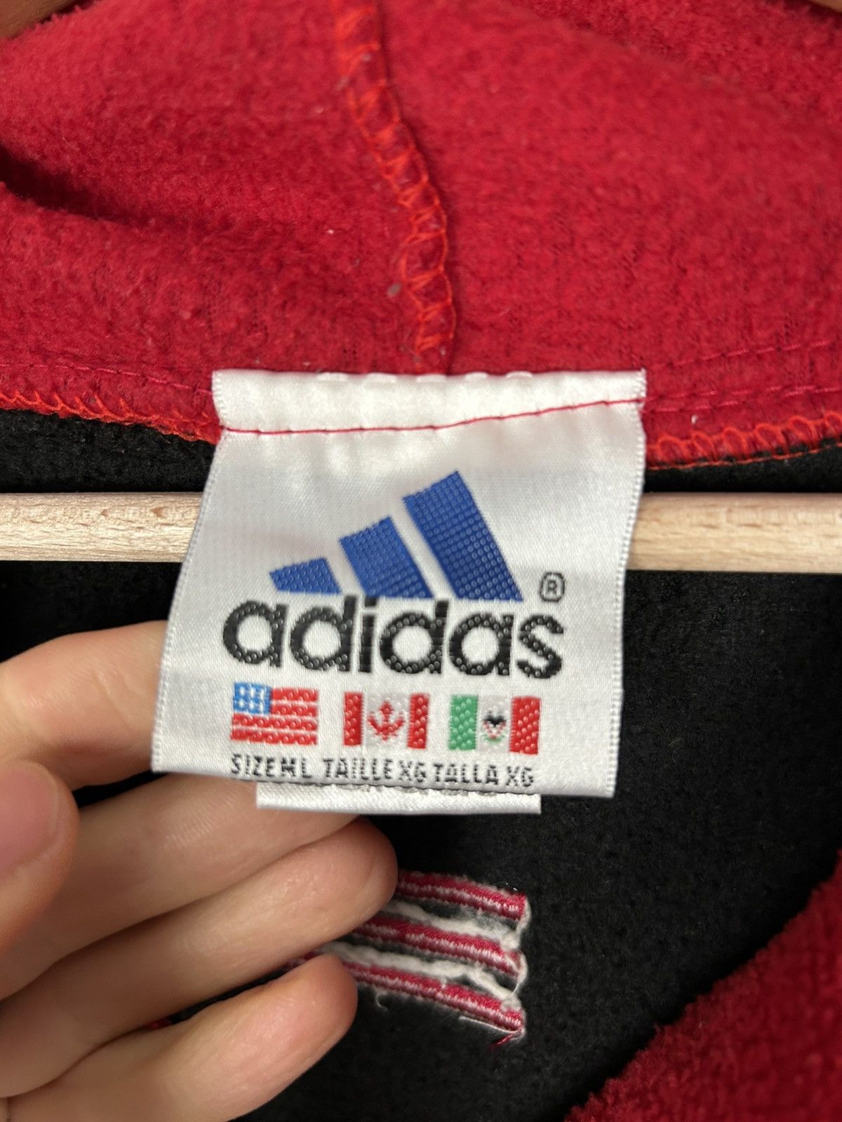 Adidas Vintage Adidas 90s Rap Fleece Hoodie Baggy Boxy Skate Size US XXL / EU 58 / 5 - 6 Thumbnail