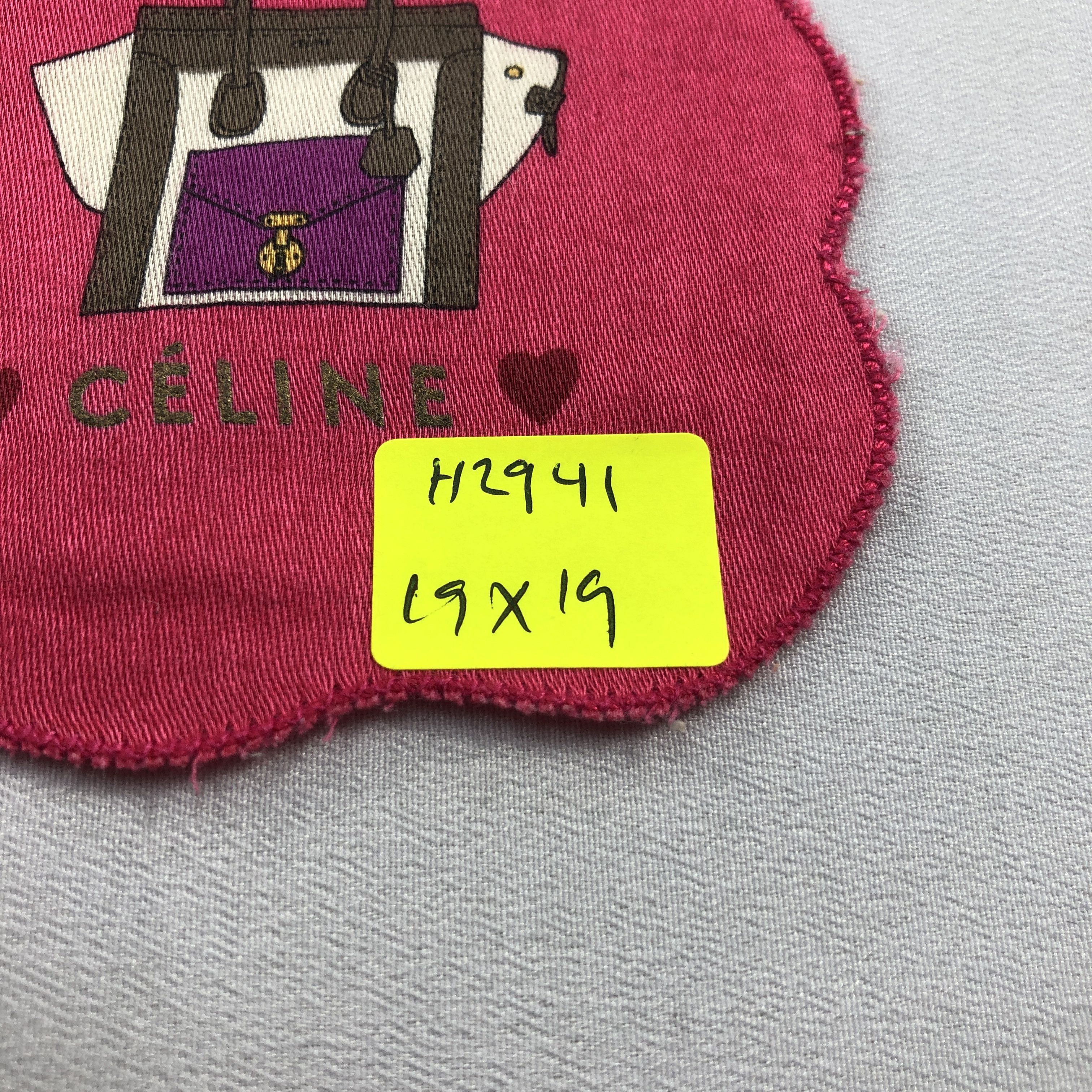 Celine Celine Handkerchief Neckerchief Bandana H2941 Size ONE SIZE - 8 Thumbnail