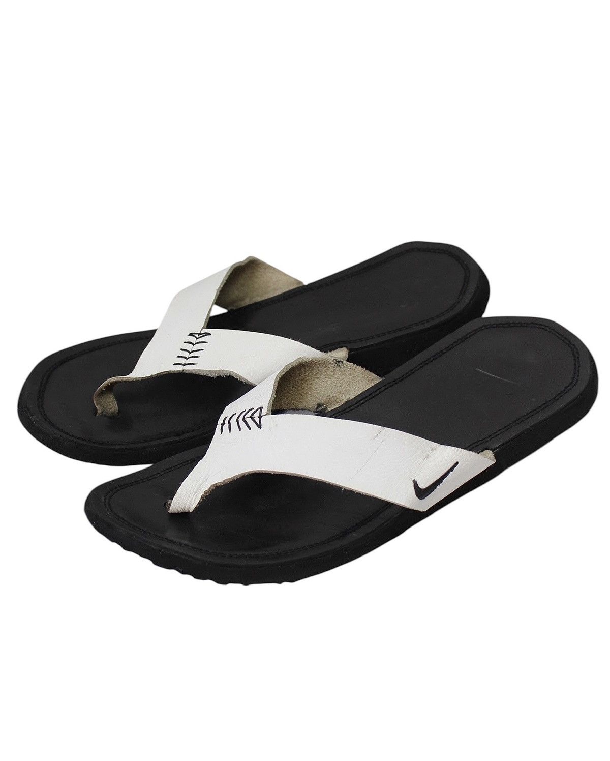 Nike × Nike ACG 2009 NIKE VINTAGE LEATHER THONG SANDALS Size US 8 / EU 41 - 2 Thumbnail