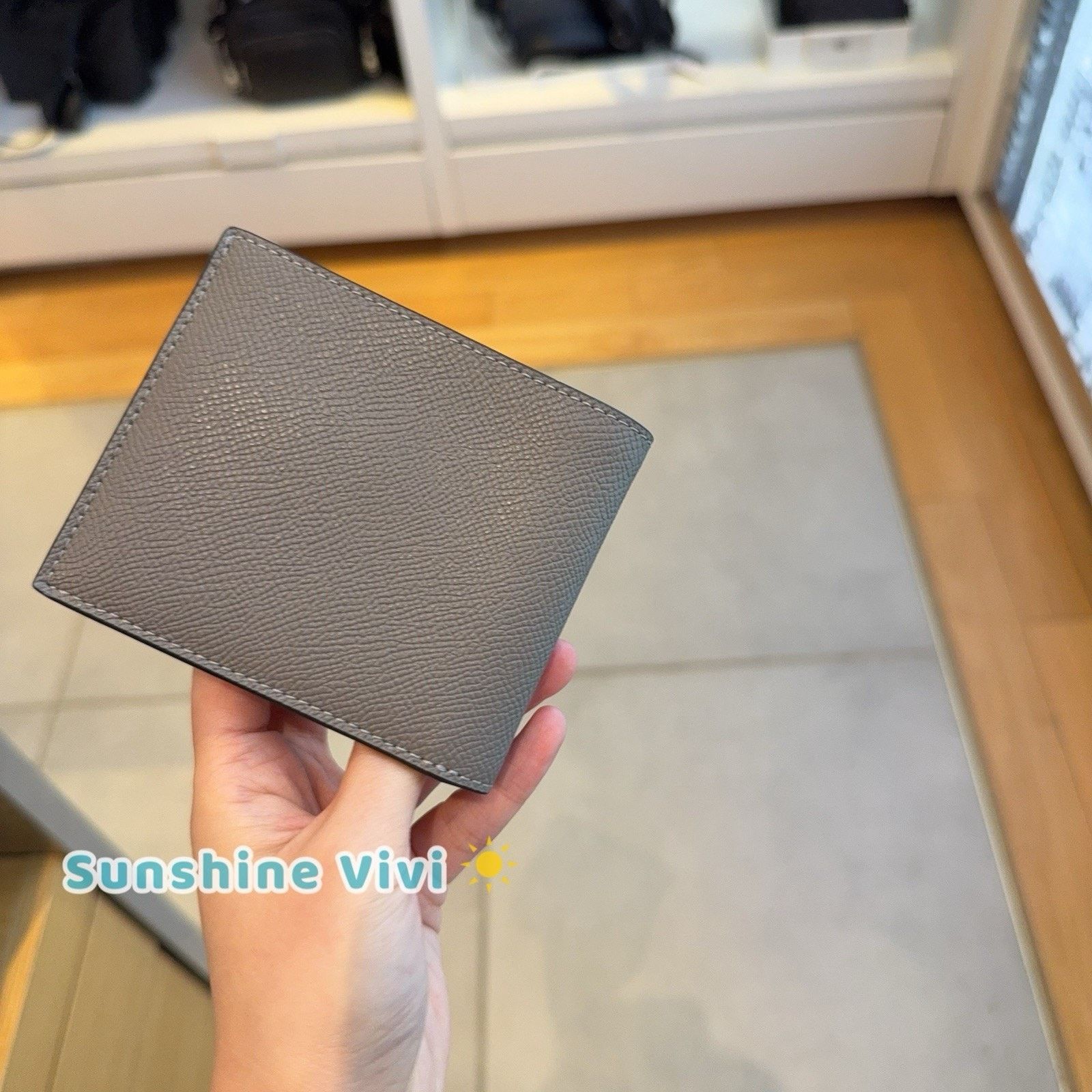 Coach NWT Coach Men Id Billfold Wallet CEB80 leather GRAPHITE Size ONE SIZE - 3 Thumbnail