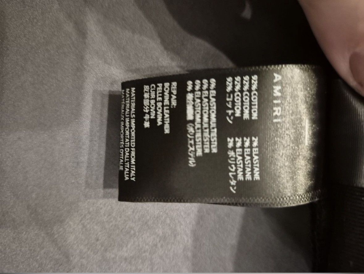Amiri AMIRI leopard cheetah denim black jeans brand new with tags Size US 29 - 7 Thumbnail