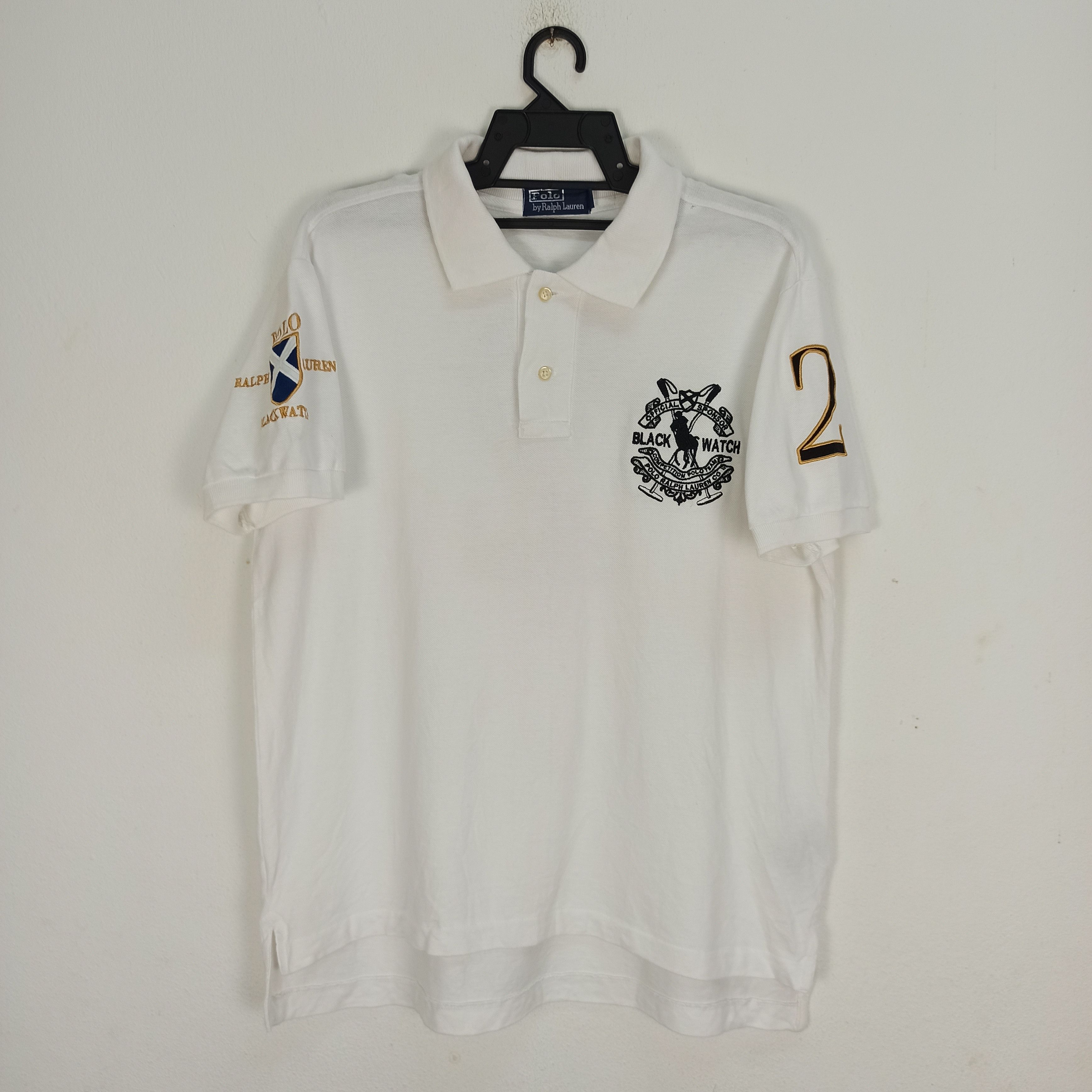Polo Ralph Lauren Vintage Polo Ralph Lauren Black Watch RRL Polo Tshirt Size US M / EU 48-50 / 2 - 1 Thumbnail