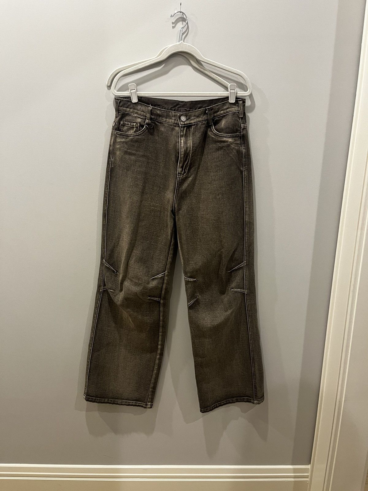 Other ditch la baggy brown jeans Size US 32 / EU 48 - 1 Thumbnail