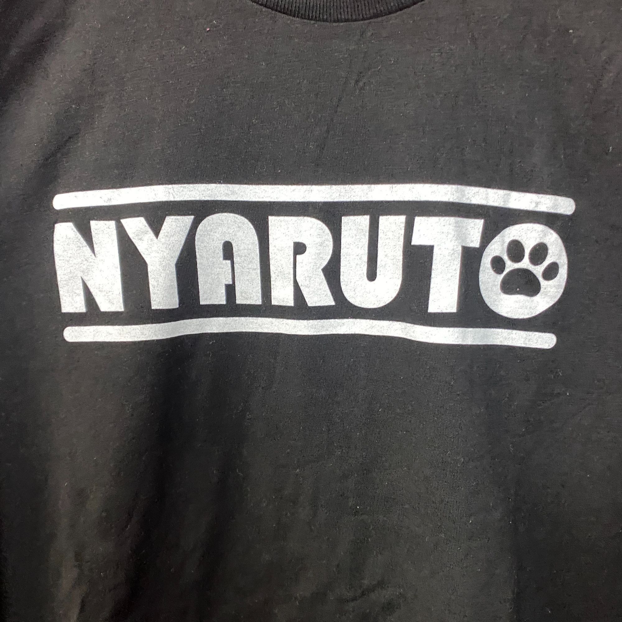 Anime Naruto Shippuden Nyaruto Cat Paw Long Sleeve T-Shirt 2XL Size US XXL / EU 58 / 5 - 2 Thumbnail