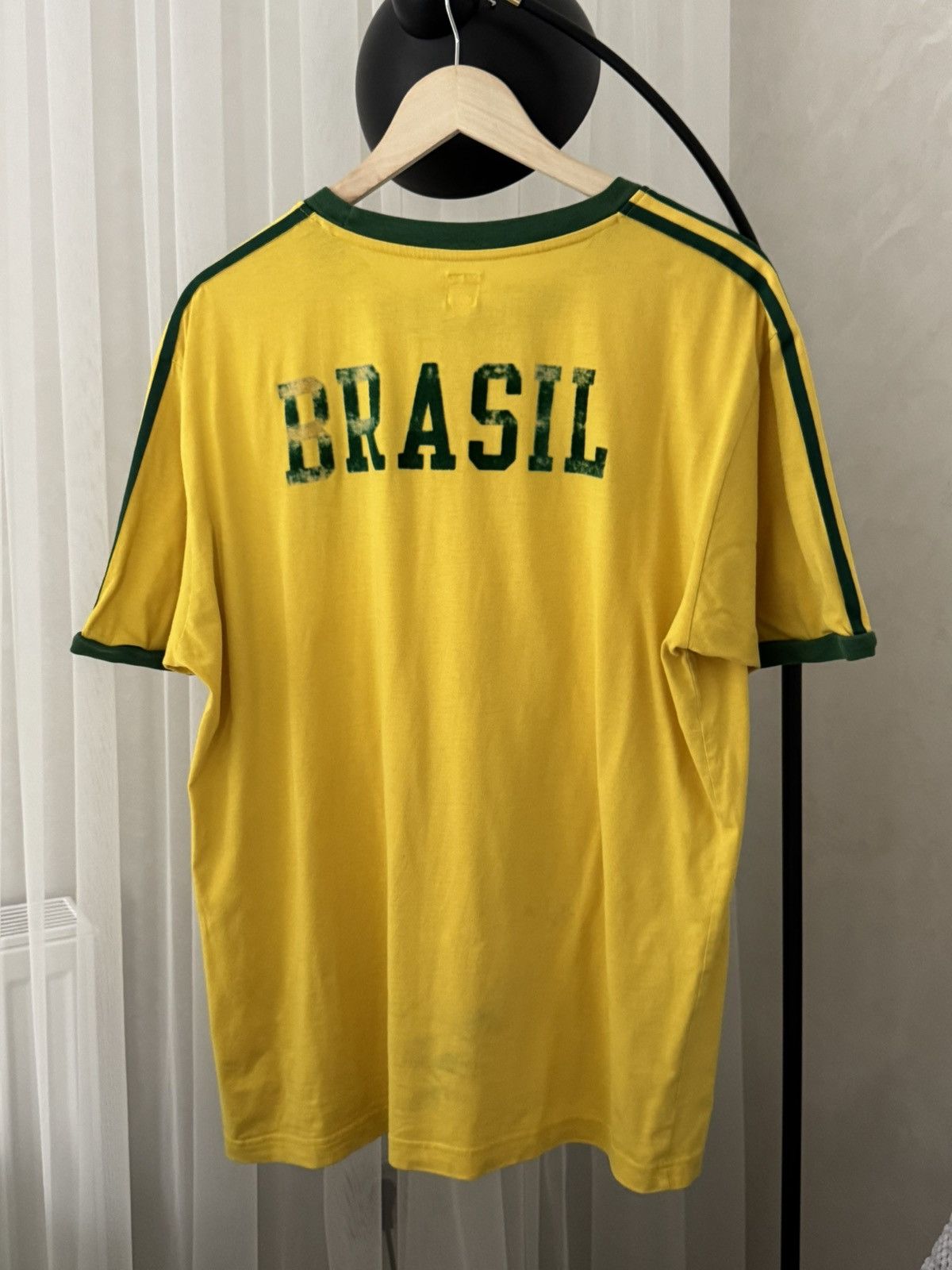 Adidas Adidas Brazil 2005 Fifa World Cup Vintage Blockcore Jersey Size US L / EU 52-54 / 3 - 10 Thumbnail