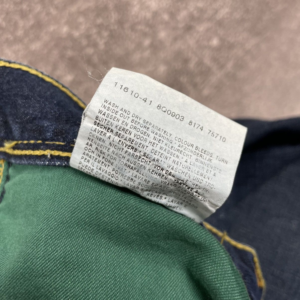 Lee Vintage Lee Roscoe Selvedge Denim Jeans Size US 32 / EU 48 - 9 Thumbnail