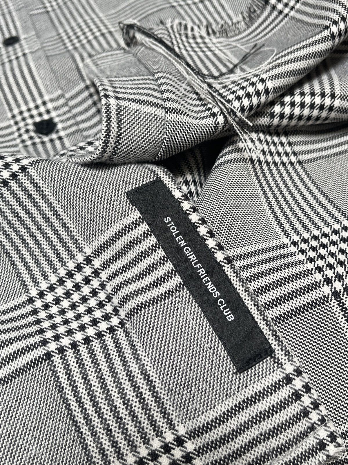 Stolen Girlfriends Club Stolen Girlfriends Club ‘Lost Love’ Shirt | Flannel | Plaid Size US M / EU 48-50 / 2 - 10 Thumbnail