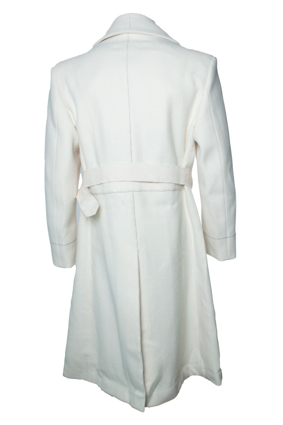Maison Margiela Maison Martin Margiela, Off white Melton coat Size US M / EU 48-50 / 2 - 3 Thumbnail