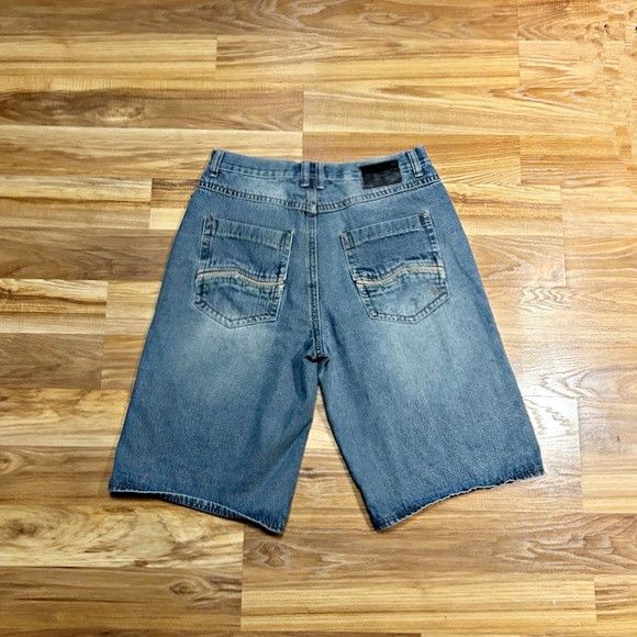 Enyce Vintage 90s Y2K Enyce Skate Hip Hop Baggy Jean Shorts Jorts Size US 36 / EU 52 - 1 Thumbnail