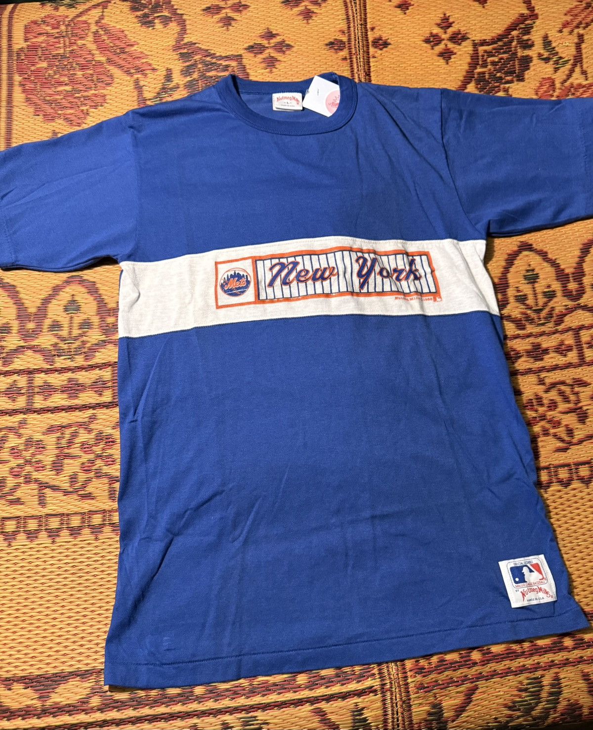 MLB Vintage 80’s MLB New York Mets T Shirt Size US L / EU 52-54 / 3 - 1 Thumbnail