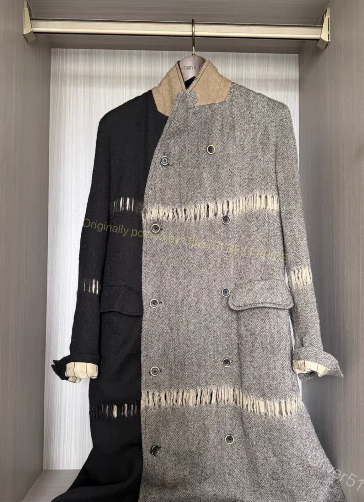 Uma Wang Uma Wang 20AW Cashmere Distressed Coat YYYY17/2610 Size M / US 6-8 / IT 42-44 - 2 Thumbnail